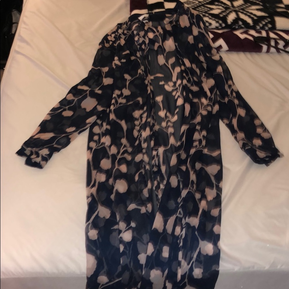 Sheer cardigan